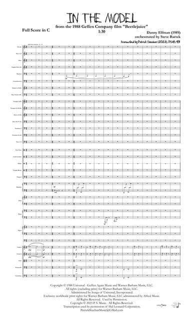 In The Model (arr. Patrick Sheehan)