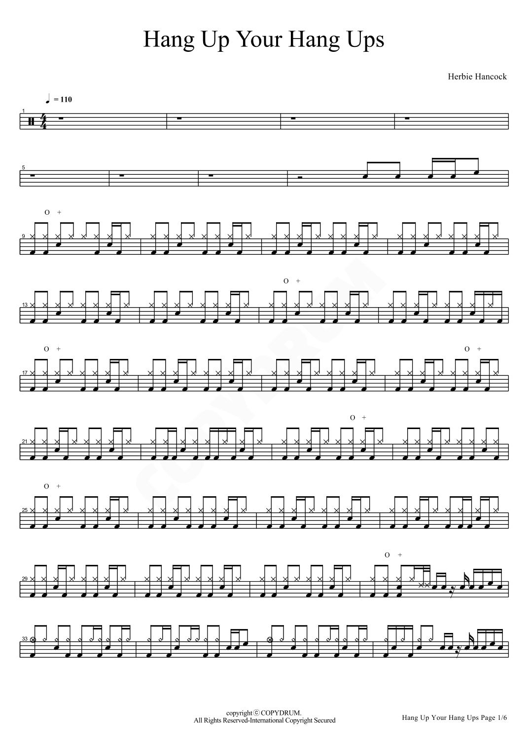 Hang Up Your Hang Ups (arr. COPYDRUM)