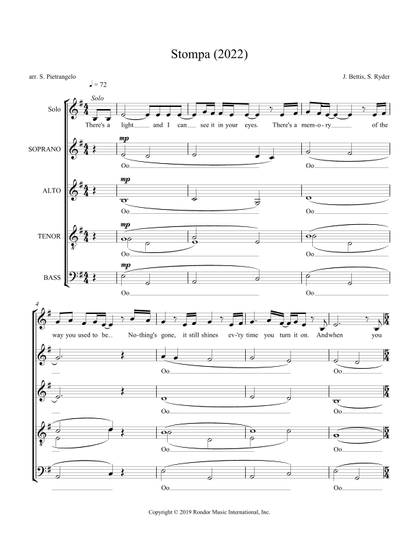 Stompa (arr. Scott Pietrangelo)