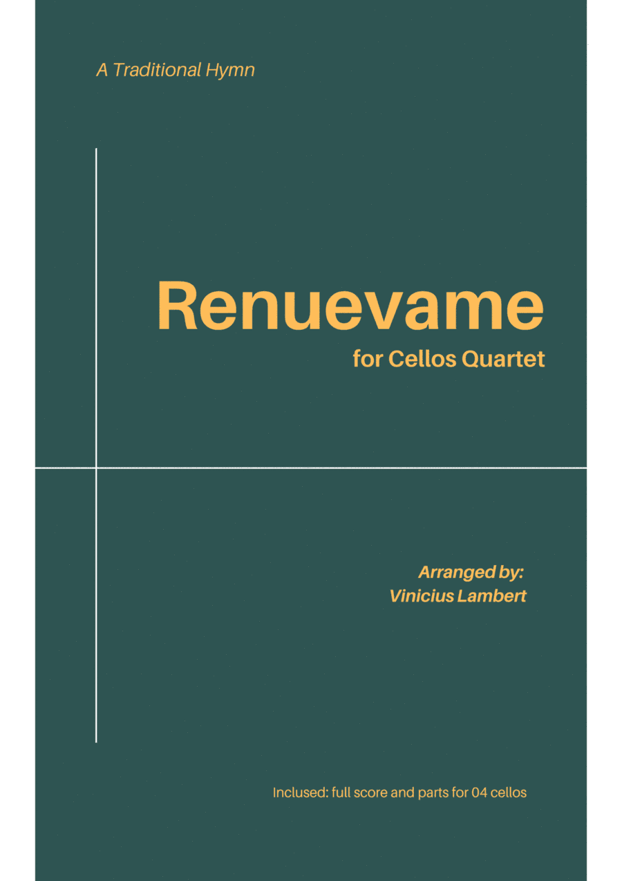 Renuevame - (Renova-me) (arr. Vinicius Lambert)