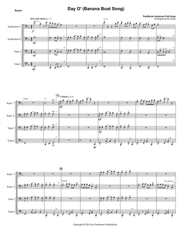 Day 'O (The Banana Boat Song) (arr. Art Leiby)
