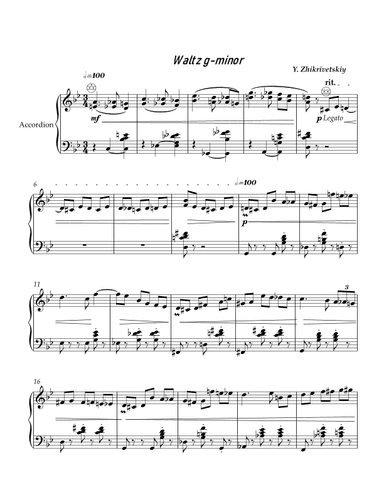 Waltz g-minor