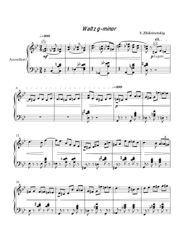 Waltz g-minor