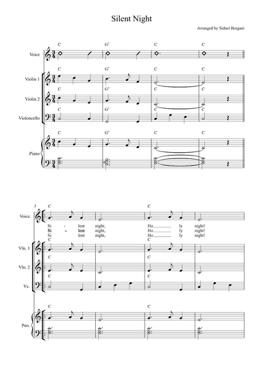 Silent Night (arr. Sidnei Borgani)