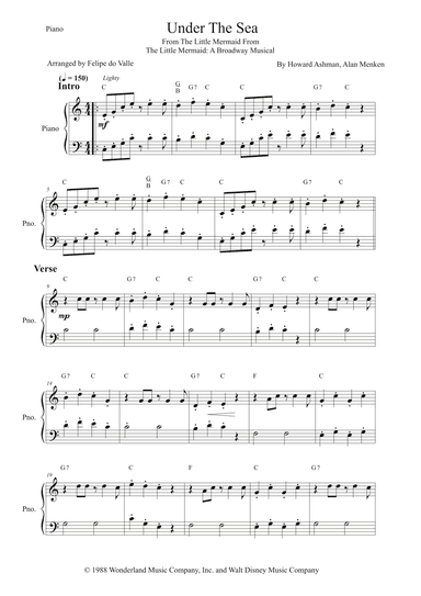 Under The Sea (arr. Felipe do Valle)