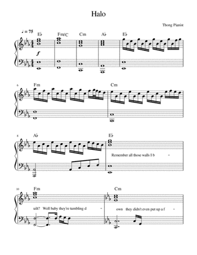 piano popular songs