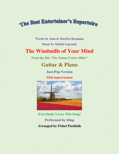The Windmills Of Your Mind (arr. Fishel Pustilnik)