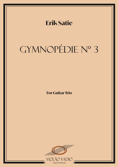 Gymnopedie 3 - guitar Trio (arr. Bisdre Santos)