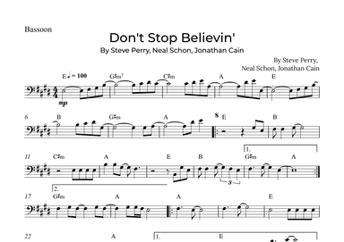 Don't Stop Believin' (arr. Alex Nunes Rodrigues)