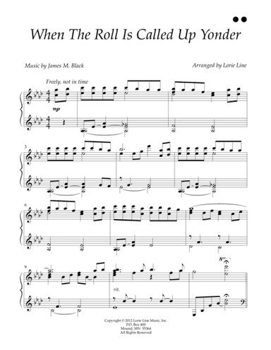 When The Roll Is Called Up Yonder (arr. Lorie Line)