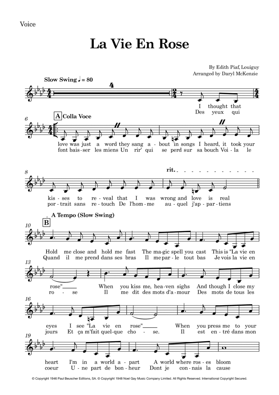 Take Me To Your Heart Again (arr. Daryl McKenzie)