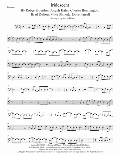 Iridescent (arr. Kevin Busse)