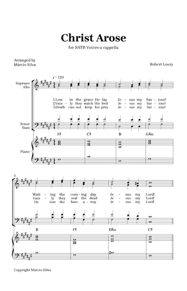 Christ Arose (arr. Márcio Silva)
