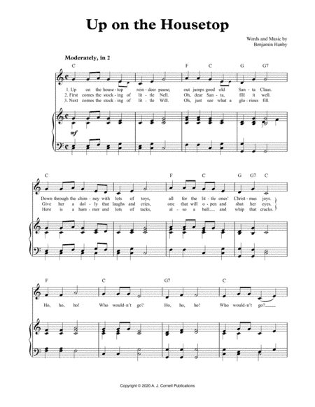 Up on the Housetop (arr. Mark Phillips)