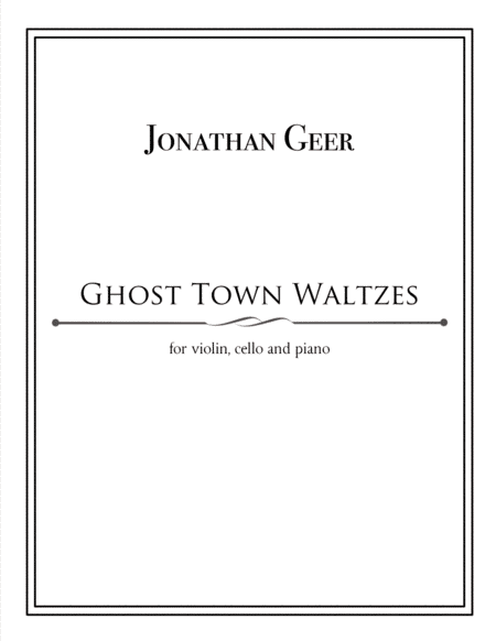 Ghost Town Waltzes