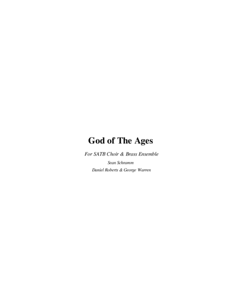 God of The Ages (arr. Sean Schramm)