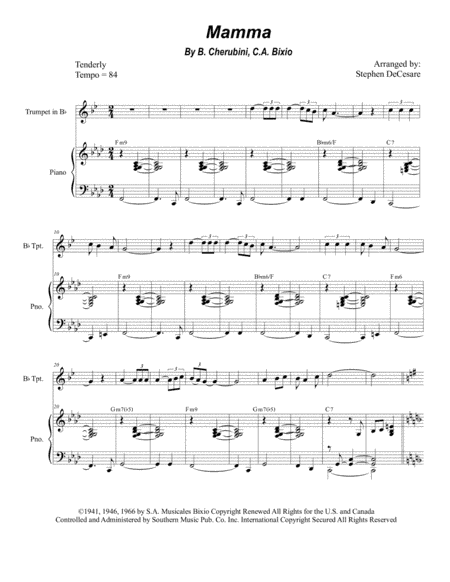 Mama (mamma) (arr. Stephen DeCesare)