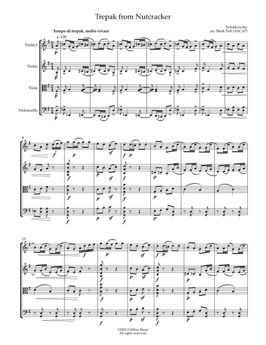 Trepak from the Nutcracker (arr. Mark Fish (ASCAP))