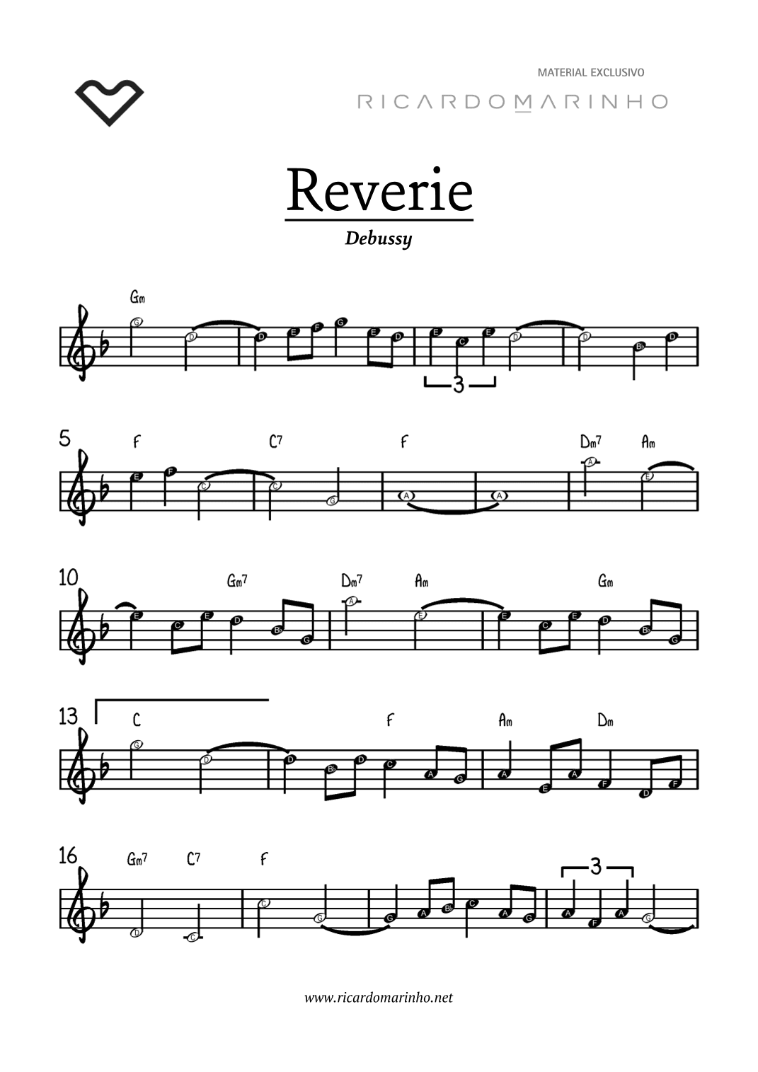 Rêverie (arr. Ricardo Marinho)