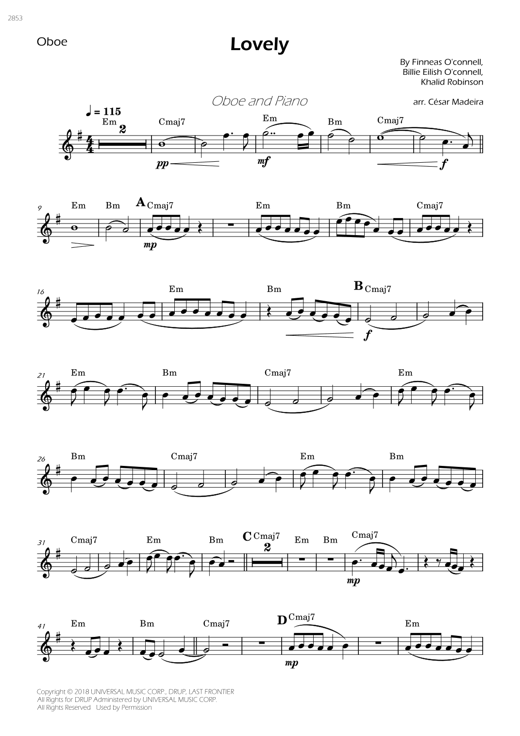 Lovely (arr. César Madeira)