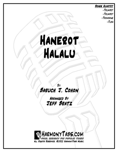 Hanerot Halalu (arr. Jeff Bratz)