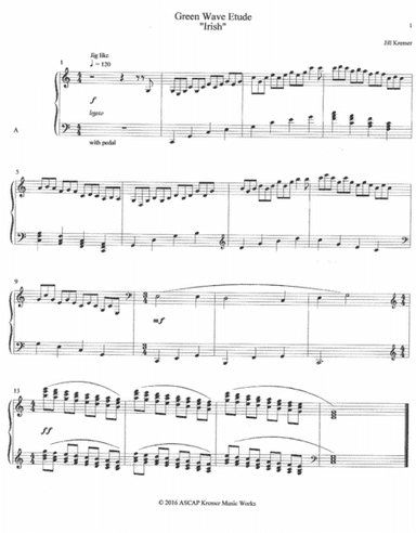 Wave Etude "Irish"