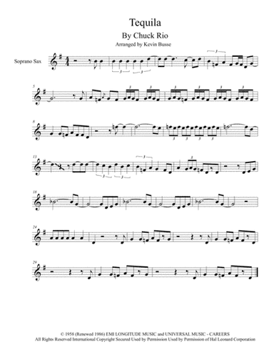 Tequila (arr. Kevin Busse)