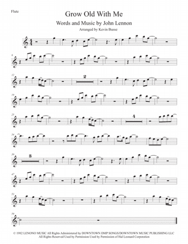Grow Old With Me (arr. Kevin Busse)