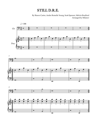 Still D.r.e. (arr. Milanov)