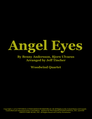 Angel Eyes (arr. Jeff Tincher)