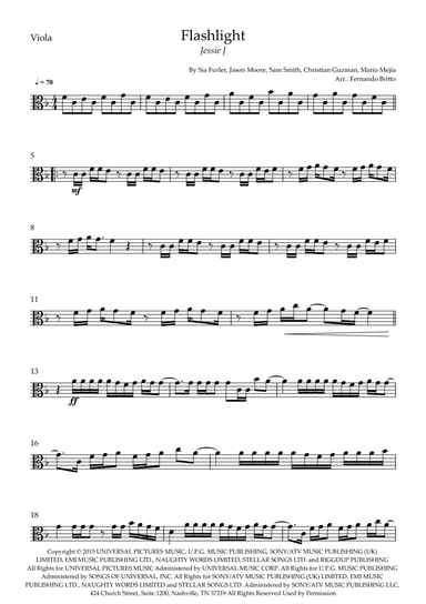 Flashlight (arr. Fernando Britto)