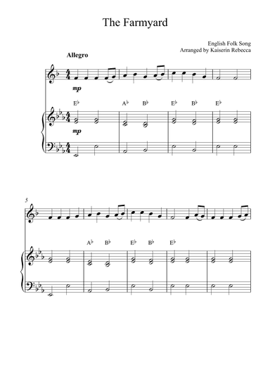 The Farmyard (arr. Kaiserin Rebecca)