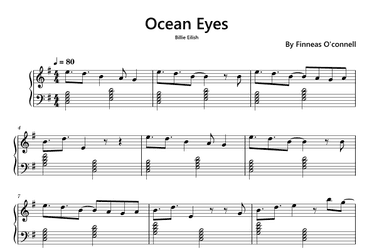 Ocean Eyes (arr. Funtom)