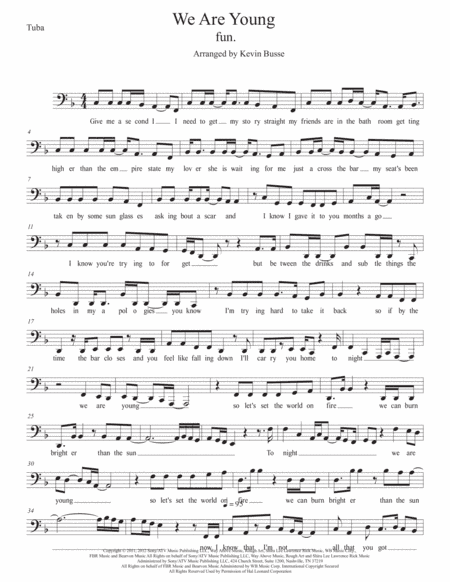 We Are Young (arr. Kevin Busse)