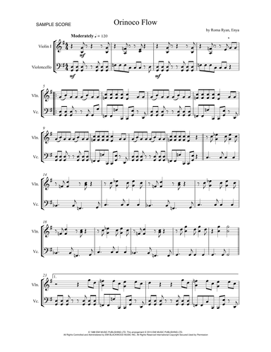 Orinoco Flow (arr. Sherry Lewis)