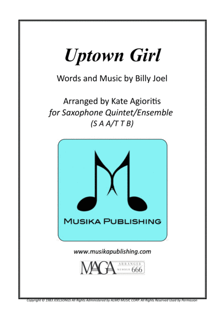 Uptown Girl (arr. Kate Agioritis)