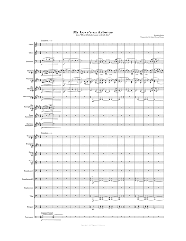 My Love's an Arbutus (arr. Steven Nunes)