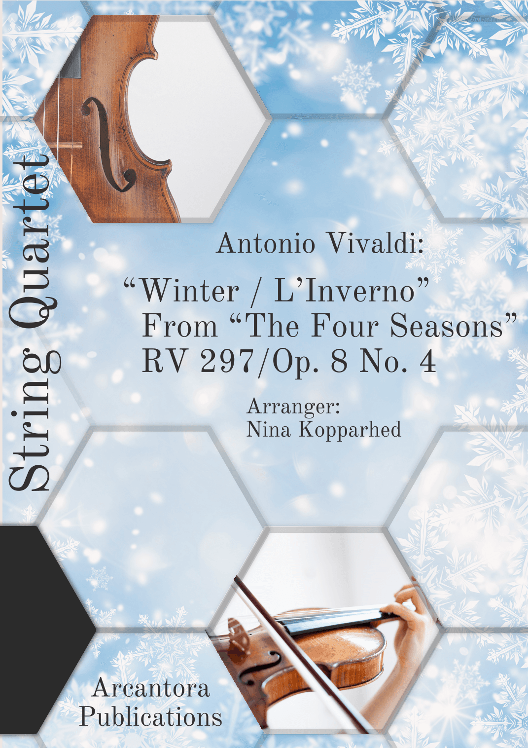 Vivaldi: Winter (complete) for string quartet (arr. Nina Kopparhed)