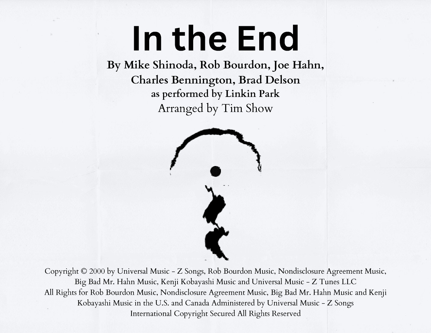 In The End (arr. Tim Show)