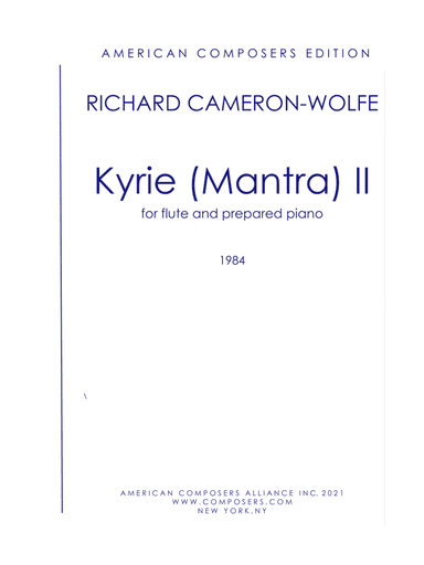 [Cameron-Wolfe] Kyrie (Mantra) II
