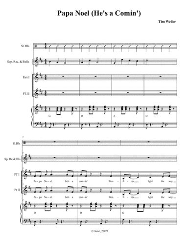 Papa Noel (He's a Comin')