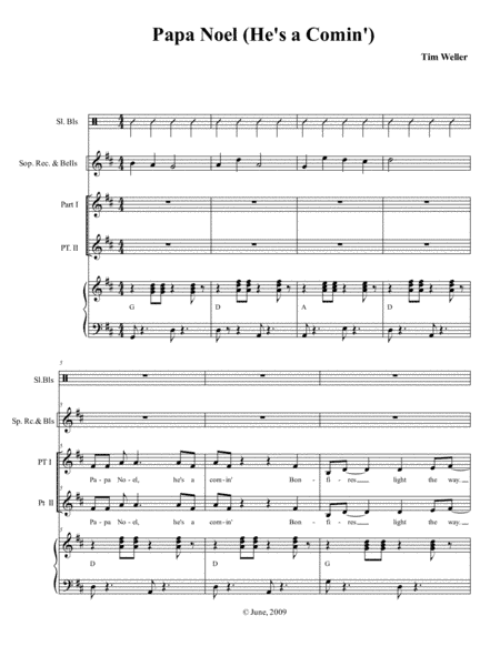 Papa Noel (He's a Comin')