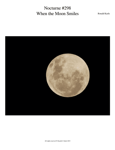 When the Moon Smiles