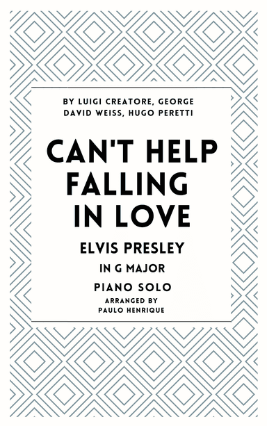 Can't Help Falling In Love (arr. Paulo Henrique)
