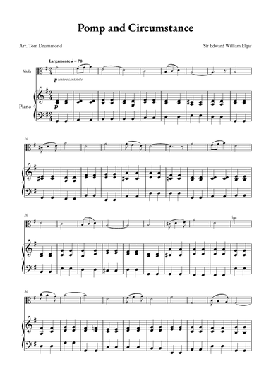 Pomp and Circumstance (arr. Tom Drummond)