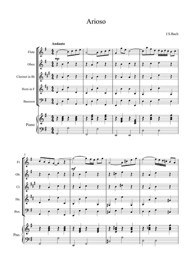 Arioso (arr. Alex Nunes Rodrigues)