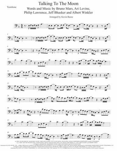 Talking To The Moon (arr. Kevin Busse)