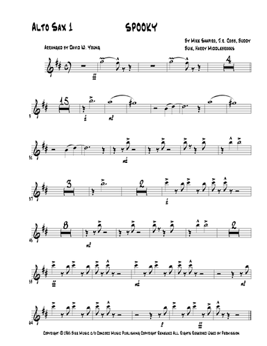 Spooky (arr. David W. Young)