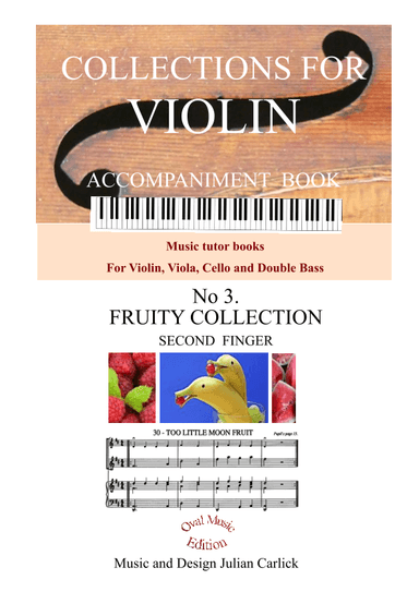 Fruity Collection  :  Collections for Violin Volume 3 - ACCOMPANIMENT