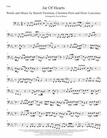Jar Of Hearts (arr. Kevin Busse)